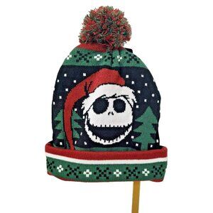 NWT Disney Jack Skellington Knit Beanie Hat